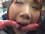 Asian suck two dicks