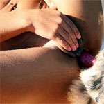 Girl fuck with dog cock