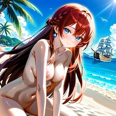 Sexy girl on the beach #118