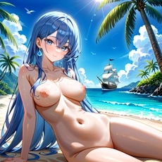 Sexy girl on the beach #134