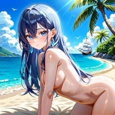 Sexy girl on the beach #137